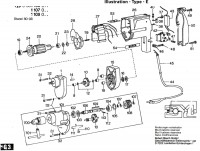 Bosch 0 601 106 000  Drill 24 V / Eu Spare Parts